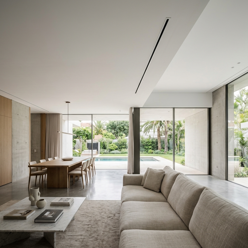 Comparaison et installation de climatisation gainable invisible dans le Var